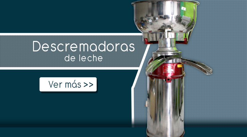 Descremadoras de leche